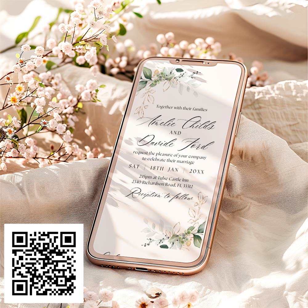 Scrollable Wedding Invitation