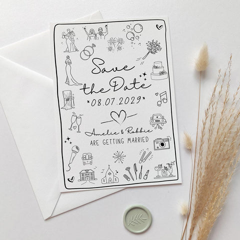 Doodle Save the Dates