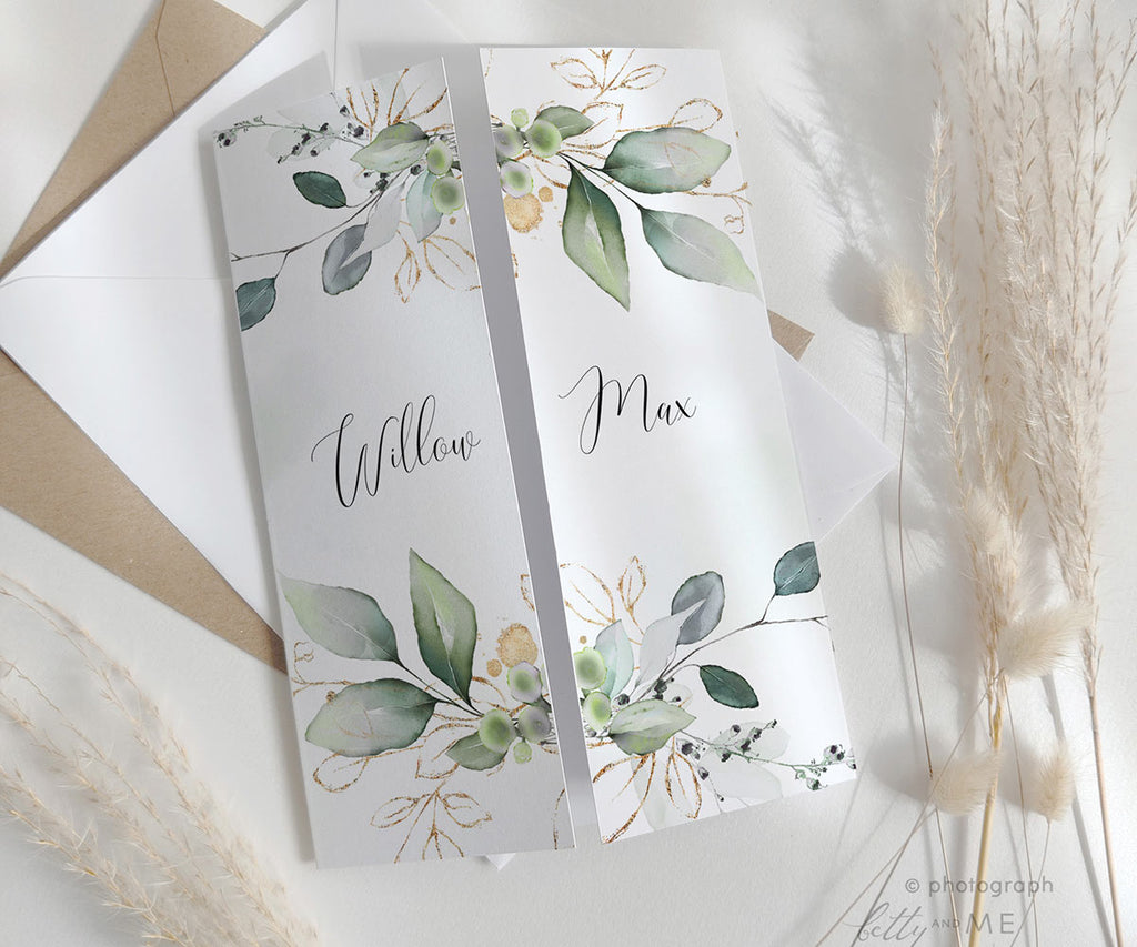Eucalyptus Wedding Invitations