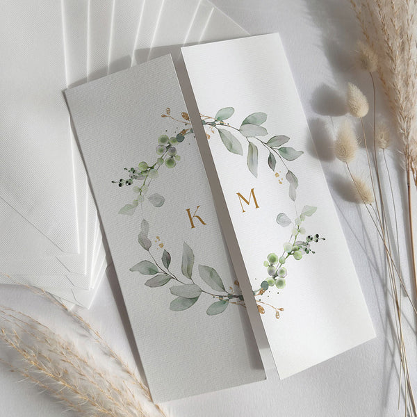 Eucalyptus Wedding Invitation