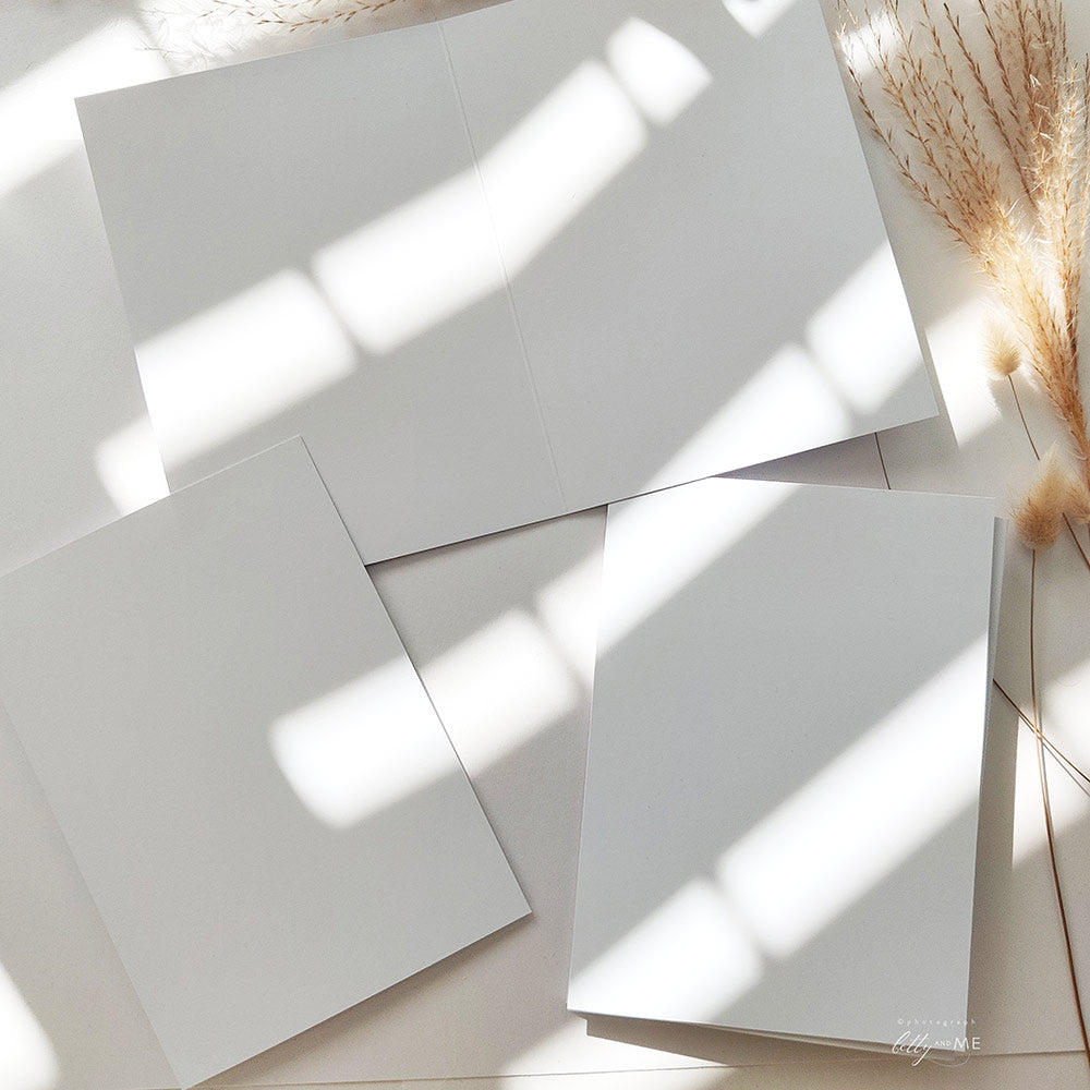 Printing folded cards