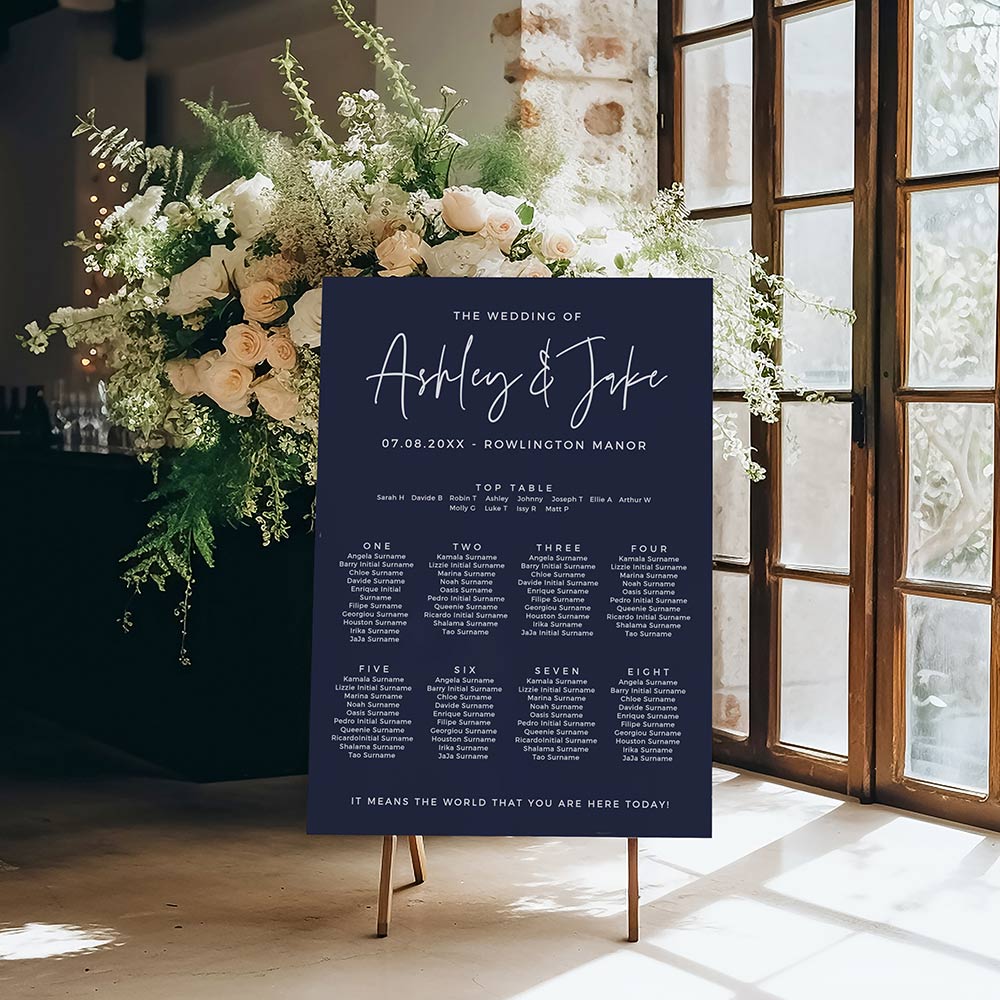 French Navy Seating Plan