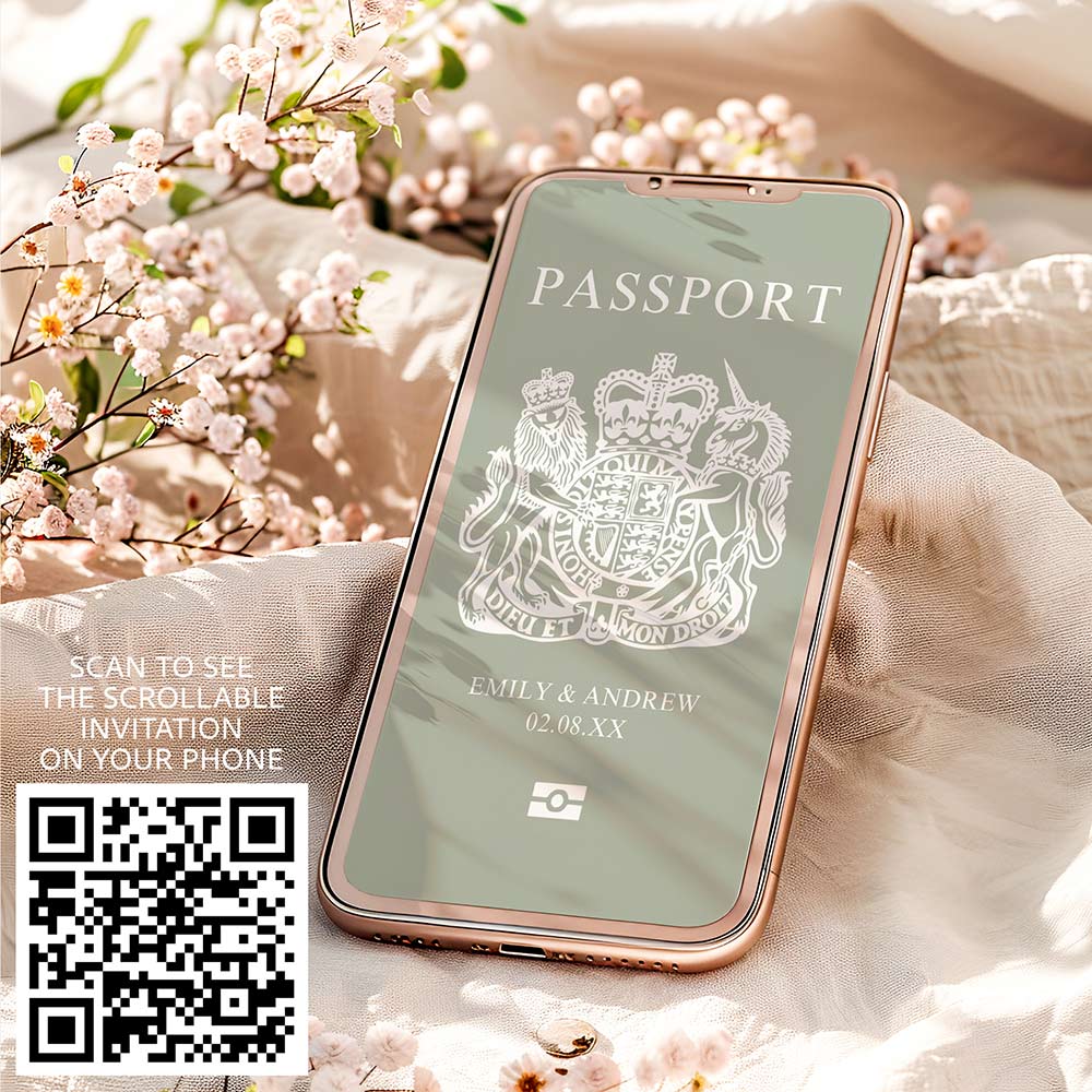 Digital Passport Invitation