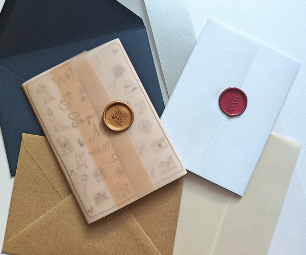 Invitation Vellum Jackets